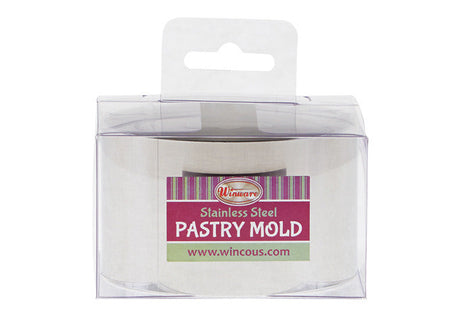 Winco Stainless Steel Pastry Mold - Round