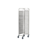 American Chef 18 Pan Gastronorm Pan Trolley 388 x 550 x 1800 mm - SPRACK-18