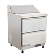 American Chef 29″ Two Drawer Sandwich/Salad Prep Cooler SR1-29-2D