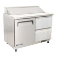 American Chef 48″ Two Drawer Sandwich/Salad Prep Cooler SR2-48-2D - VRS Restaurant Equipment & Supply Store