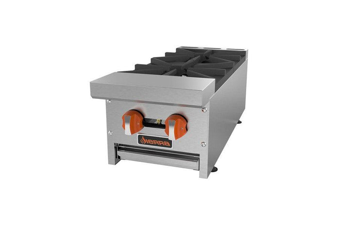 Sierra Series 12" Gas Counter Top 4 Burner Hot Plate SRHP-2-12