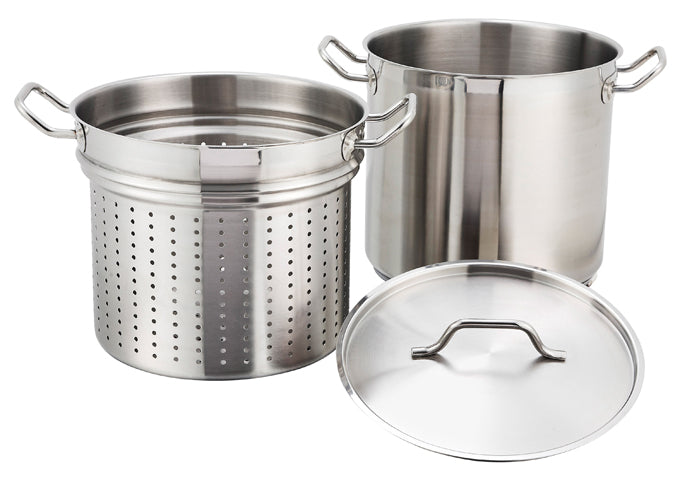 Winco Stainless Steel Steamer/Pasta Cooker