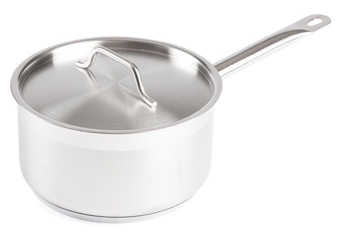 Winco Stainless Steel Sauce Pan with Cover