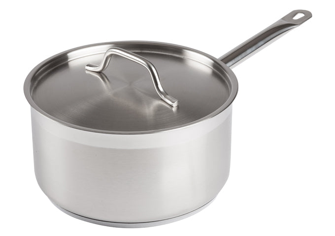 Winco Stainless Steel Sauce Pan with Cover