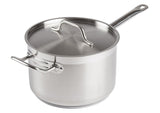 Winco Stainless Steel Sauce Pan with Cover