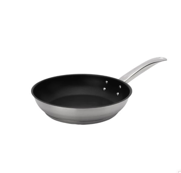 Browne 5734058 Stainless Steel Fry Pan - VRS Restaurant Equipment & Supply Store