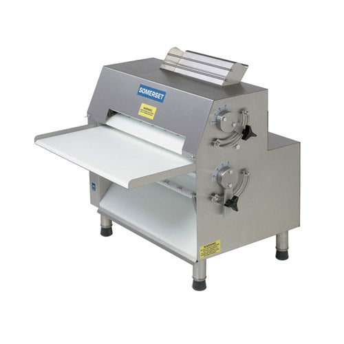 Somerset CDR-1100 Countertop 11″ Two Stage Dough Roller Sheeter - VRS Restaurant Equipment & Supply Store