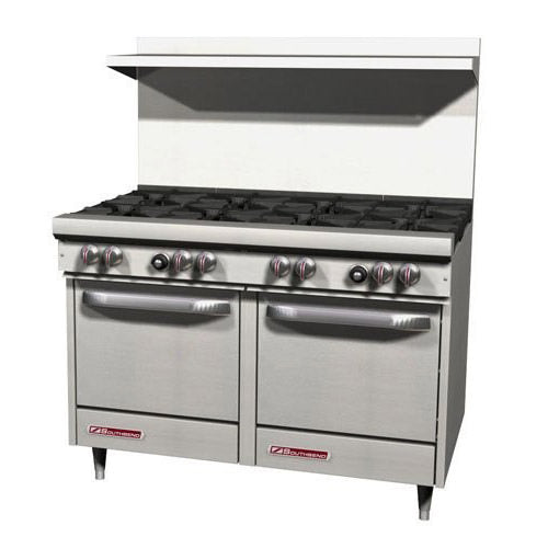 Southbend S48EE-2G 48″ Natural Gas Range With 24″ Griddle - VRS Restaurant Equipment & Supply Store