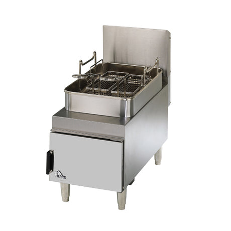 Star Max 615FF 15 Lb Single Pot Countertop Natural Gas Fryer - VRS Restaurant Equipment & Supply Store