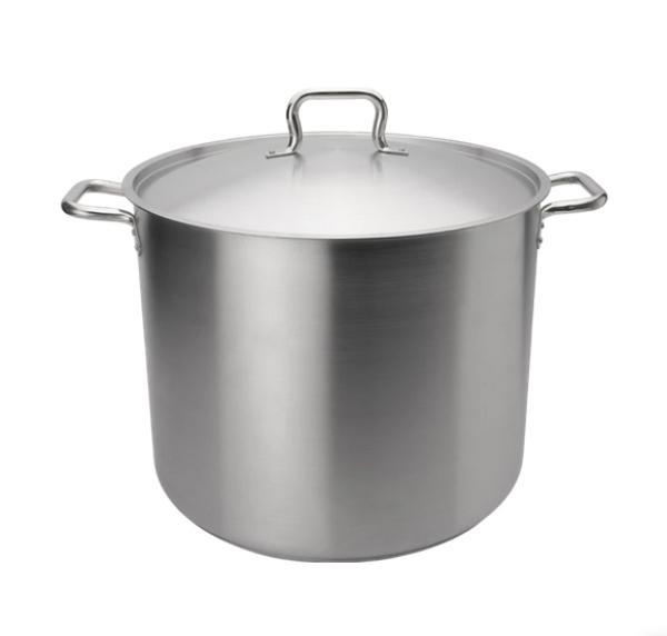 Browne 5733912 Stainless Steel Stock Pot - VRS Restaurant Equipment & Supply Store