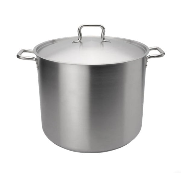 Browne 5733916 Stainless Steel Stock Pot - VRS Restaurant Equipment & Supply Store