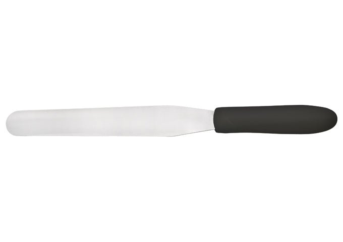 Winco Bakery Spatula, Black Polypropylene Handle - VRS Restaurant Equipment & Supply Store