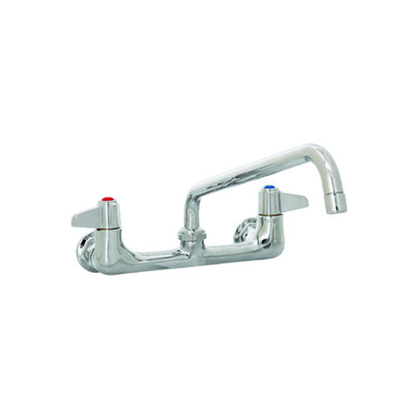 T&S 5F-8WLX08 Wall Mount Faucet With 8" Centers and 8" Swing Spout - VRS Restaurant Equipment & Supply Store