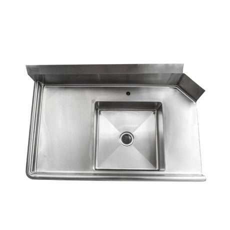 Thorinox 30"X72" Soiled dish table (left) (Wall Mount) - TSDT-3072-L