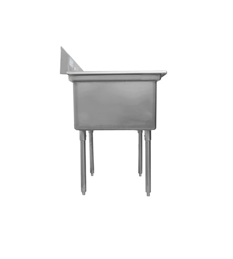 Thorinox Single Sink With Centre Drain (24″) - VRS Restaurant Equipment & Supply Store