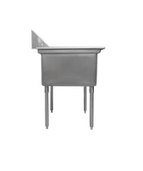 Thorinox Single Sink With Right Drainboard (24″) - VRS Restaurant Equipment & Supply Store