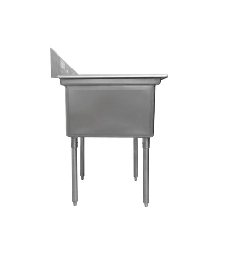 Thorinox Single sink with right drainboard (24″)