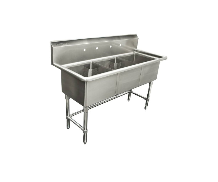 Thorinox Triple sink (24″)