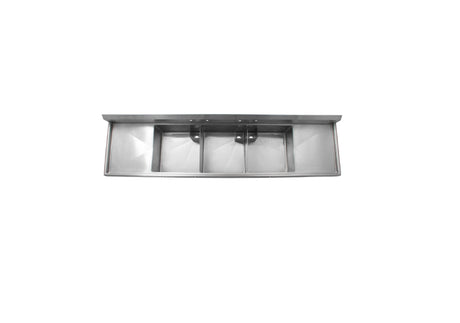 Thorinox Triple sink with drainboard (24″)