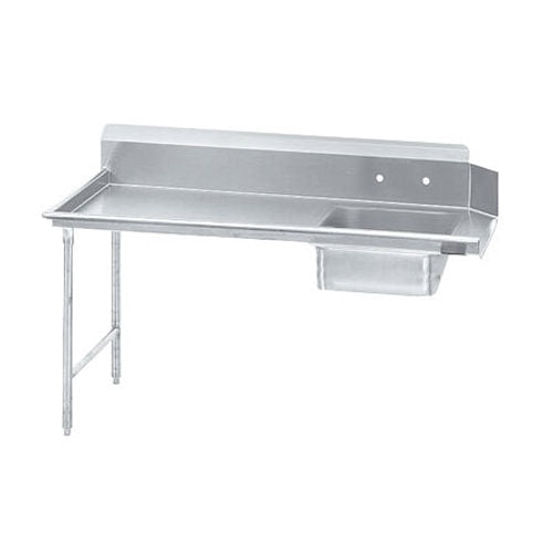 Thorinox 30"X30" Soiled Dish Table (Left) (Wall Mount) - TSDT-3030-L - VRS Restaurant Equipment & Supply Store