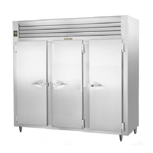 Traulsen AHT332NUT-FHS 76″ 3 Door Solid Reach In Refrigerator - VRS Restaurant Equipment & Supply Store