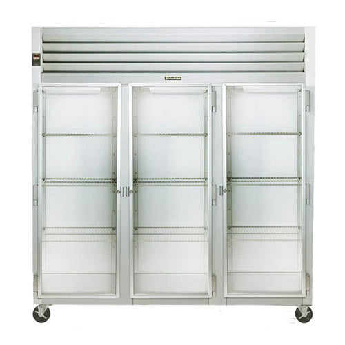 Traulsen G32010 3 Door Glass Reach In Refrigerator - VRS Restaurant Equipment & Supply Store