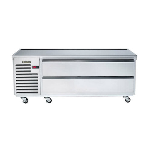 Traulsen TE048HT 48″ 2 Drawer Refrigerated Chef Base - VRS Restaurant Equipment & Supply Store