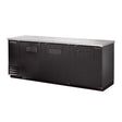 True TBB-24-72-HC 72″ 3 Door Solid Back Bar Refrigerator - VRS Restaurant Equipment & Supply Store