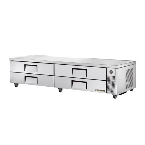 True TRCB-82-HC 82″ 4 Drawer Refrigerated Chef Base - VRS Restaurant Equipment & Supply Store