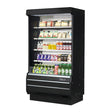 Turbo Air TOM-50B-N 51″ Black Refrigerated Air Curtain Merchandiser - VRS Restaurant Equipment & Supply Store