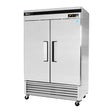 Turbo Air TSF-49SD 55″ 2 Door Solid Reach In Freezer - VRS Restaurant Equipment & Supply Store