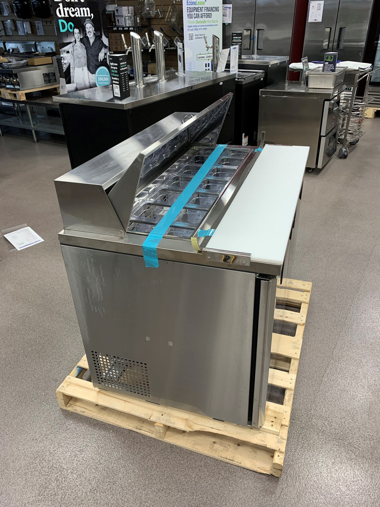 Turbo Air MST-48-N Sandwich/Salad Prep Table