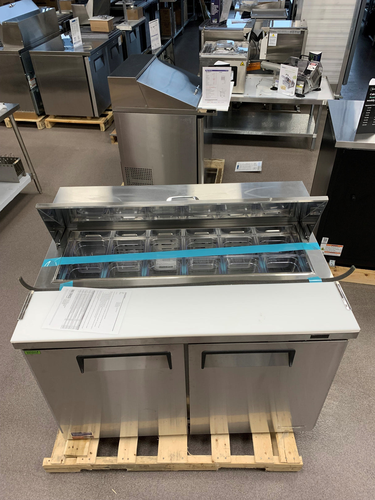 Turbo Air MST-48-N Sandwich/Salad Prep Table