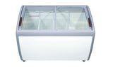XS360YX Curved Glass Ice Cream Freezer