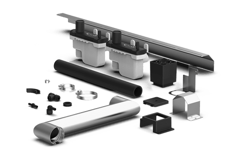 UNOX XAVQC-00E2-E exact model double-stack installation kit