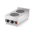 40739 Vollrath 2 Burner Electric Hot Plate 40739 - 208/240V