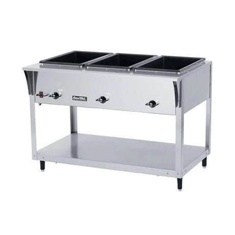 Vollrath 38213 3 Pan Electric Hot Food Table – 120 Volts - VRS Restaurant Equipment & Supply Store