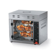 Vollrath 40704 Cayenne 8 Bird Electric Countertop Chicken Rotisserie Oven – 3Ph, 208V - VRS Restaurant Equipment & Supply Store