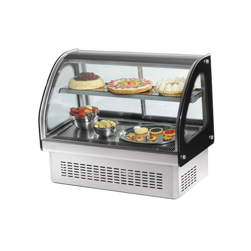 Vollrath 40842 36″ Curved Glass Drop-In Display Refrigerator - VRS Restaurant Equipment & Supply Store