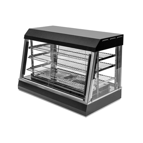 Vollrath HFM-36 36″ Angled Glass Countertop Heated Display Case - VRS Restaurant Equipment & Supply Store