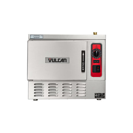 Vulcan C24EA3-PLUS 3 Pan Electric Countertop Convection Steamer – 3Ph, 240V - VRS Restaurant Equipment & Supply Store