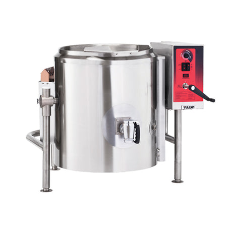 Vulcan K40GLT 40 Gallon Natural Gas Tilting Steam Kettle - VRS Restaurant Equipment & Supply Store