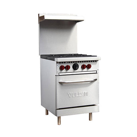 Vulcan SX24-4B 24″ Propane Gas Range With 4 Open Burner - VRS Restaurant Equipment & Supply Store