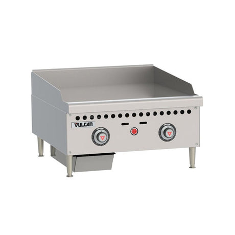 Vulcan VCRG24-T 24″ Thermostatic Propane Gas Griddle - VRS Restaurant Equipment & Supply Store