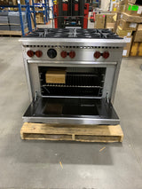 Vulcan SX36-6BN Six Open Burner Range