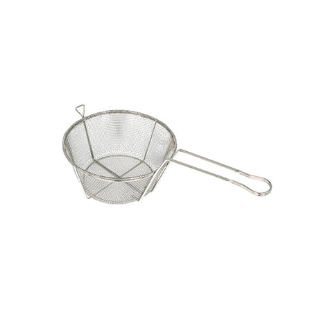 Winco FBRS-9 9 5/8″ x 5 5/16″ Round Mesh Fry Basket - VRS Restaurant Equipment & Supply Store