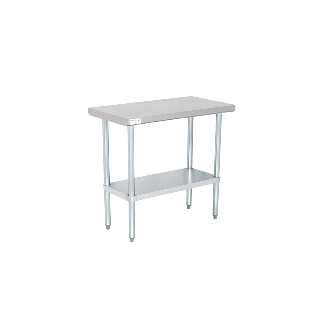 American Chef 18" x 36" 18 Gauge Stainless Steel Work Table - WTS-1836