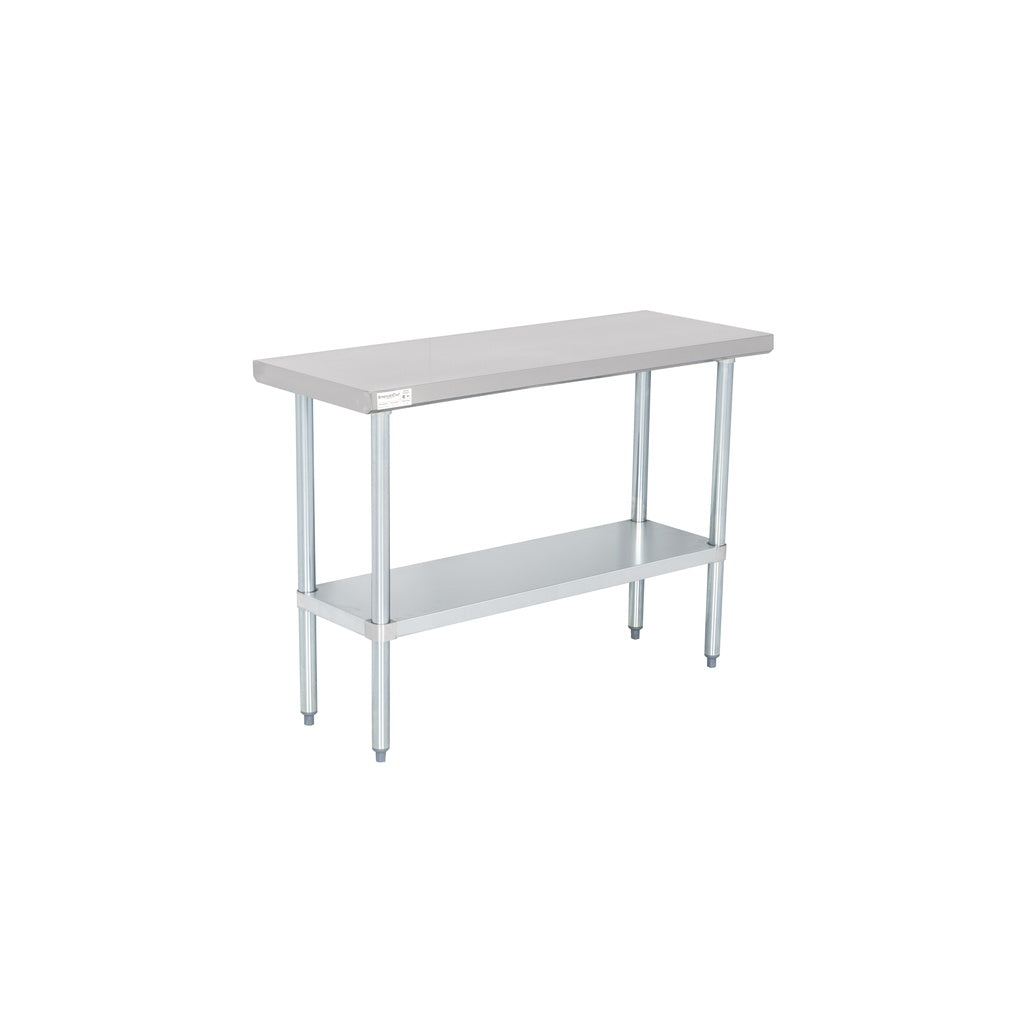 American Chef 18" x 48" 18 Gauge Stainless Steel Work Table - WTS-1848