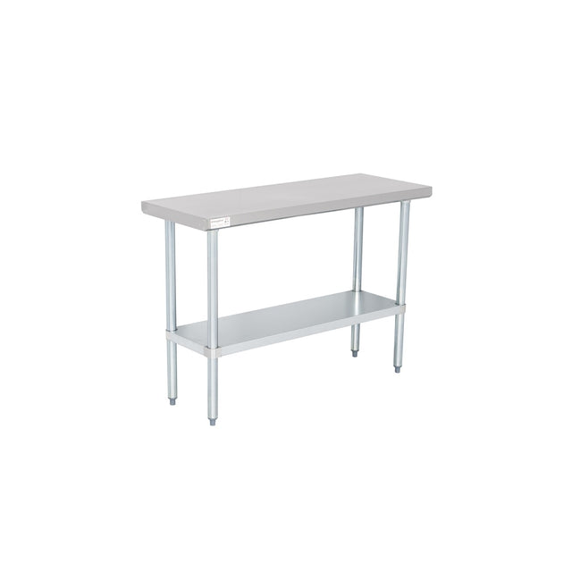American Chef 18" x 48" 18 Gauge Stainless Steel Work Table - WTS-1848