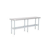 American Chef 18" x 84" 18 Gauge Stainless Steel Work Table - WTS-1884